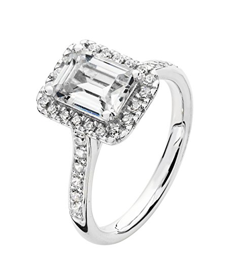 Bague femme argent fin et oxyde de zirconium WJS15550