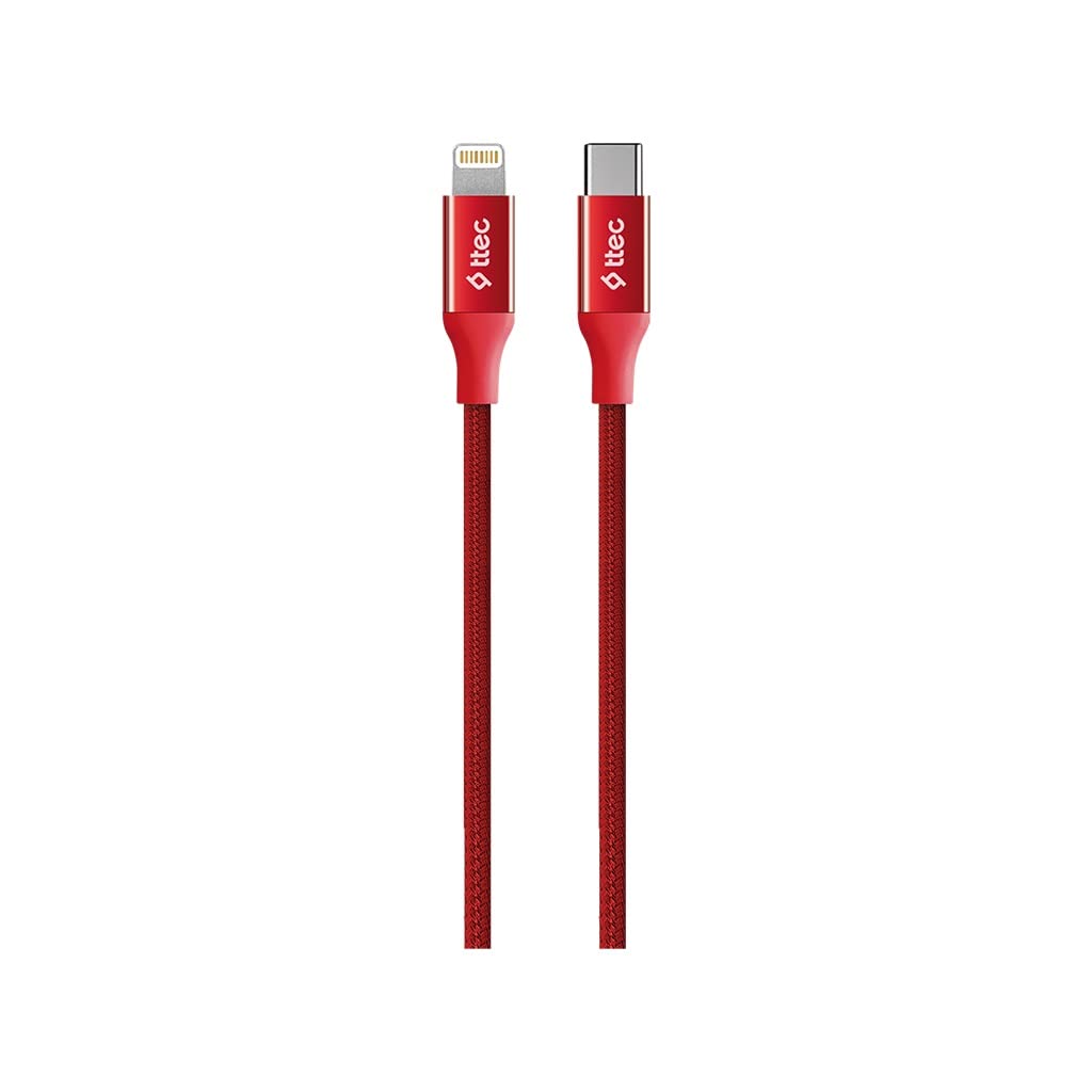 ttec AlumiCable USB-C - Lightning Hızlı Şarj Kablosu 150cm