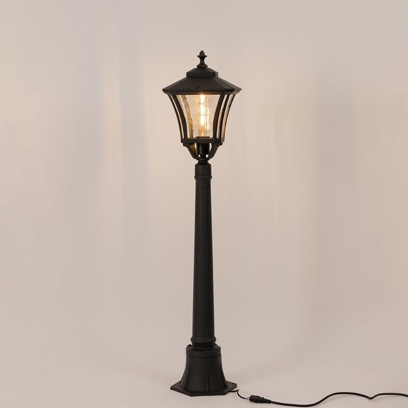 Whispering Homes Chamber Outdoor Pole Light - Black-picture-15