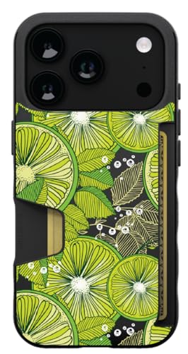 Image of Smartish - Lime Time - iPhone 17 Pro Wallet Case - Wallet Slayer Vol. 1 [Slim + Protective] Credit Card Holder - Fits iPhone 17 Pro