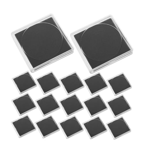 Caja transparente para monedas 25 piezas LALAFINA miniatura 1