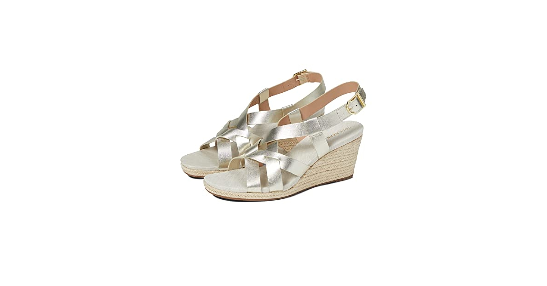 靴 COLE HAAN CRYSTAL WDG SNDL 70 LT FUSCHIA Cole Haan Women's Crystal Wedge Sandal 70MM Neon Fuschia