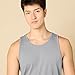 Amazon Essentials Men's Tank Top, Regular-Fit Undershirt, Light Grey Heather, XX-Large