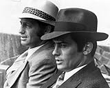 worldphotographs Borsalino (1970) Jean Paul Belmondo, Alain Delon 10x8 Photo