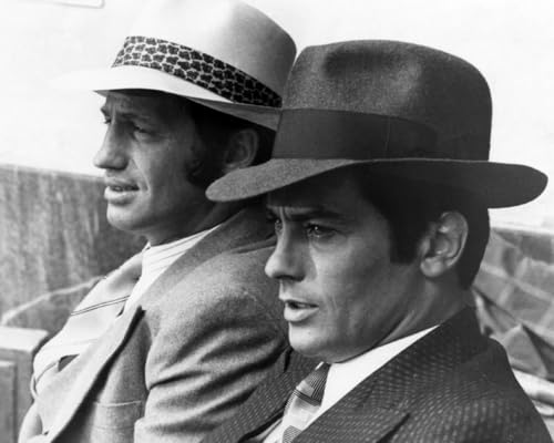 worldphotographs Borsalino (1970) Jean-Paul Belmondo, Alain Delon 10x8 Photo
