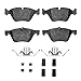 Dynamic Friction Company 3000 Ceramic Brake Pads and Hardware Kit