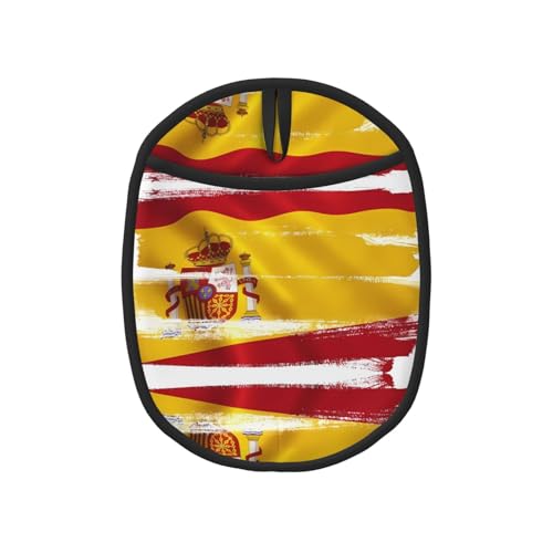 1 alfombrilla de silicona con la bandera de España, para mesa de cocina, picnic al aire libre, olla caliente esencial (1-2 piezas opcionales)