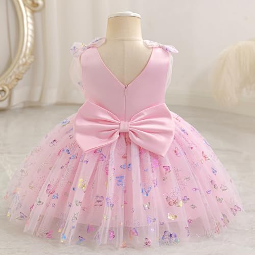 Baby Girls Butterfly Birthday Dress Baby Girl 3D Butterfly Princess Dress Photography Wedding Cake Crush2