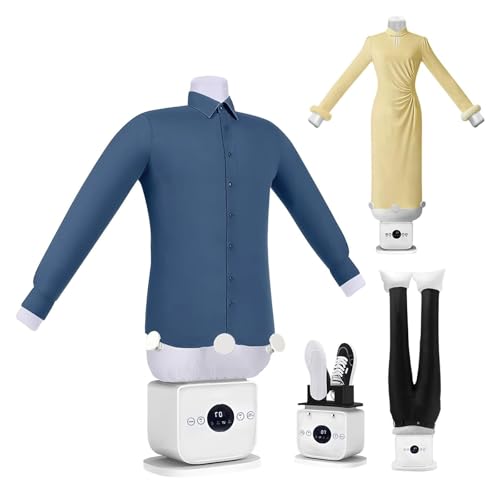 Máquina De Planchar Automática, Vaporizador Seco De Planchado Rápido De 8 Minutos, Secadora De Ropa Y Removedor De Arrugas Manos Libres