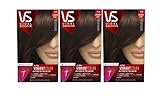Vidal Sassoon Pro Series London Luxe Hair Color Kit, 4GN Dark Royal Chestnut, 1 Count (Pack of 3)