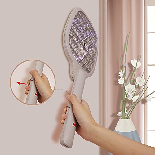 Night Cat Raquette Anti-moustiques Électriques 3000V Mouches Bugs Swatter Lampe de Tueur Bat USB C Rechargeable UV Lumière Night Cat Raquette Anti-moustiques Électriques 3000V Mouches Bugs Swatter Lampe de Tueur Bat USB C Rechargeable UV Lumière