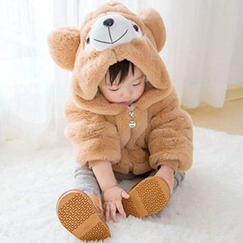 Amazon Monoii 赤ちゃん 着ぐるみ くま コート あったか ベビー 服 ハロウィン 衣装 クマ くまさん 仮装 コスプレ カバーオール D462 キッズコスチューム おもちゃ