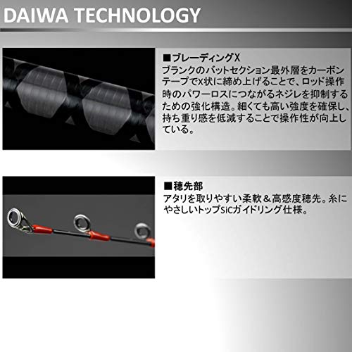 ダイワ(DAIWA) 船竿 アナゴ X 120 釣り竿 3枚目