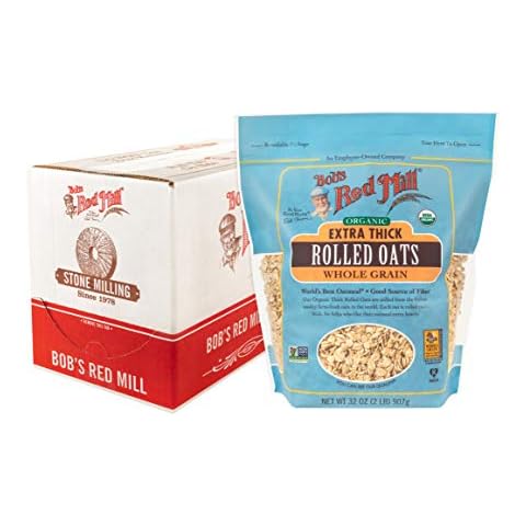 Bob's Red Mill Organic Extra Thick Rolled Oats Cover