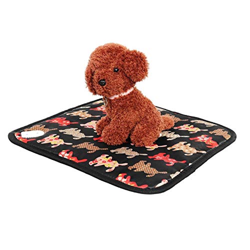 Contrôle de la température 45x45 / 60cm Tampon de chauffage for animaux de compagnie imperméable for animaux de compagnie Chauffage électrique Tapis anti-rayures Bouchée chat chien couverture chauffée