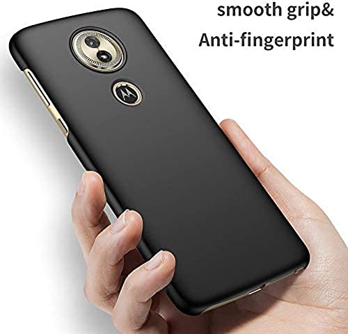 Image of Mobile Back Cover Case for Moto G6 Play (Silicone Case|CameraProtection|Black SC1510)