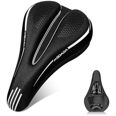 MSDADA Soft Gel Bike Seat Cover Cushion Cover