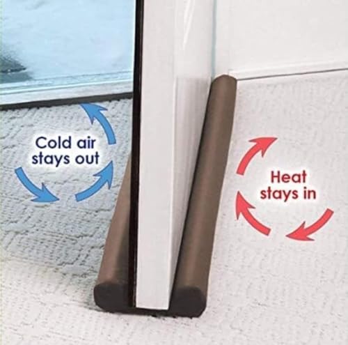 Image of Door Bottom Sealing Strip Guard for Home | (39 inches, Pack of 4) | Door Stoppers | Door Seal | Door Closers | Sound-Proof Reduce Noise Energy Saving Weather Stripping | Waterproof (4)