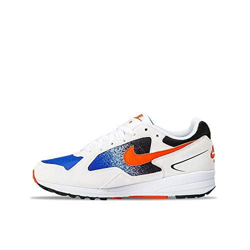 Nike Air Streak Lite, Sneaker Homme, Blanco/Total Orange-Racer Blue-Negro, 44 EU