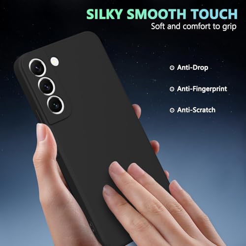 Image of for Samsung Galaxy S22 Plus Case Black, Scratch Resistant with Soft Touch, Slim Thin Phone Cover for Samsung Galaxy S22 Plus