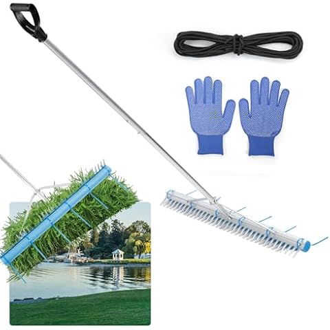 Rengue 36'' Aluminum Lake Weed Rake Cover