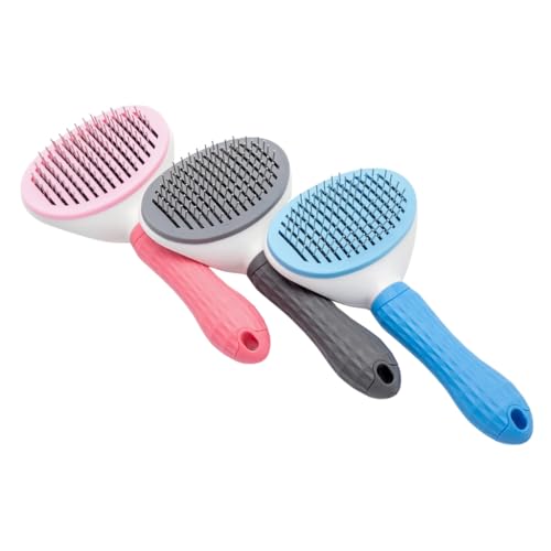 Escova Rasqueadeira Removedor de Pelos | Azul | Agulha Fina