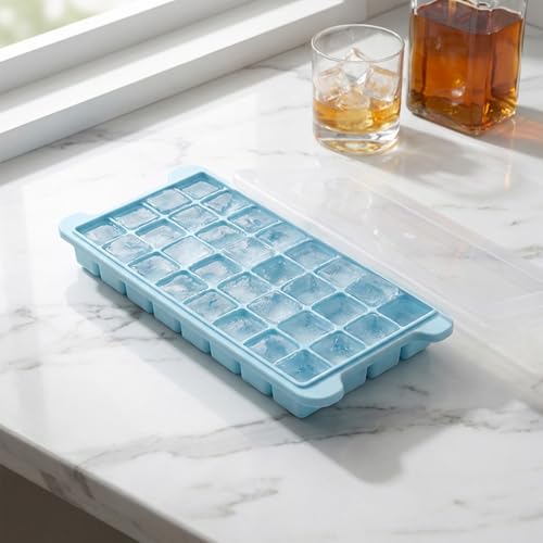 Molde para cubitos de hielo con tapa 36 celdas miniatura 5
