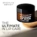 Brooklyn Botany Lip Scrub Exfoliator 1 oz – Lip Moisturizer for Dry Lips and Chapped Lips – Gentle Lip Exfoliator for Smooth and Brighter Lips – Coconut Flavor