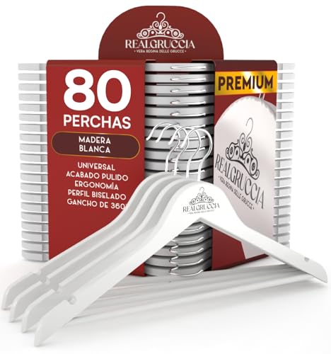 Perchas Terciopelo Blancas Songmics Marca Eurocali