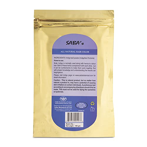 Polvo de índigo para cabello 200 gramos miniatura 2