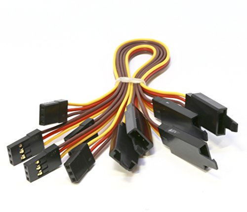 10 Stück Premium JR Servo Verlängerung Servokabel Verlängerungskabel Male Female mit Haken Hook Verschluß für Graupner Stecker 15cm 22AWG 3PIN Stecker Buchse Modellbau 10 Stück Premium JR Servo Verlängerung Servokabel Verlängerungskabel Male Female mit Haken Hook Verschluß für Graupner Stecker 15cm 22AWG 3PIN Stecker Buchse Modellbau