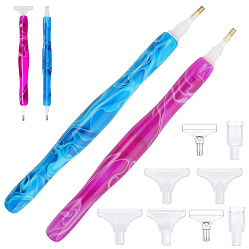 Penna Premium Diamond Painting Ergonomica Viola 5 Varianti - Figured'Art