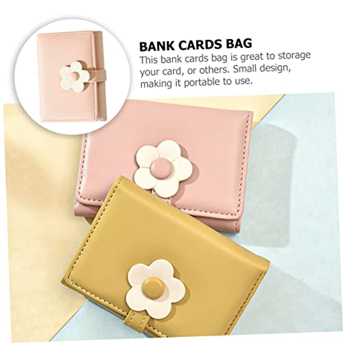 Homoyoyo Cute Floral Wallet for Girls Stylish Trifold Purse Id Window Compact Design for Students and Young Women for Travel and Everyday Use3
