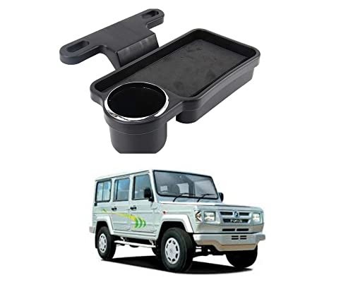 Image of Oshotto (FT-04) Foldable Car Auto Headrest Rear Back Seat Table Drink Food Cup Tray Holder Compatible with Force Tax Cruiser