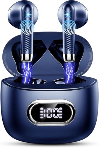 Cuffie Bluetooth 5.3, 2025 Auricolari Bluetooth 42Ore 3D Stereo Cuffie