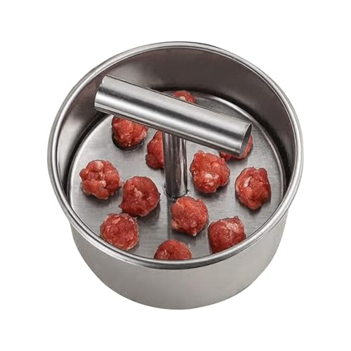 Máquina para hacer albóndigas de acero inoxidable, máquina para hacer bolas de carne de 6/12 agujeros, prensa para hacer albóndigas extruidas de cocina, herramienta de prensa manual para hacer bolas Máquina para hacer albóndigas de acero inoxidable, máquina para hacer bolas de carne de 6/12 agujeros, prensa para hacer albóndigas extruidas de cocina, herramienta de prensa manual para hacer bolas