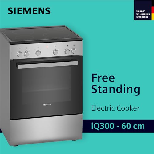 طنجرة طبخ كهربائية واقفة بذاتها iQ300 من سيمنز، من الستانلس ستيل HK6L00070M