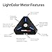 Datacolor LightColor Meter - Bluetooth-Enabled Light & Color Temperature Meter for Photo, Video, and Cinema - Continuous Real-Time Data Streaming - Portable, Compact, Drop-Resistant