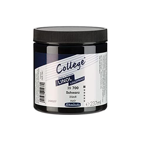 Schmincke College Linol Tinta de Linóleo Negro 237 ml Cover