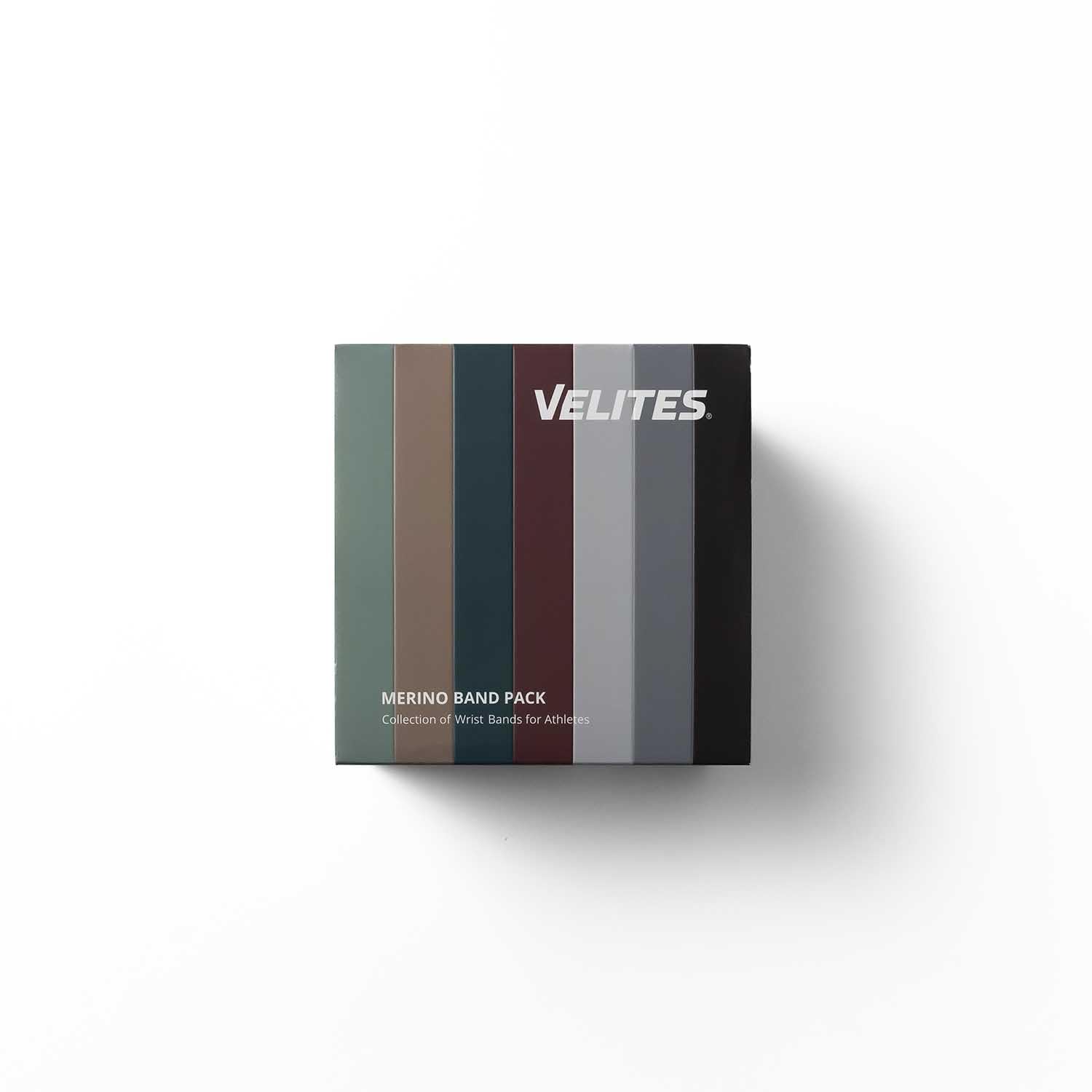 Velites Pack de bracelets en laine mérinos | Performance maximale, maintien et absorption | thermorégulateurs et durables | Taille unique unisexe