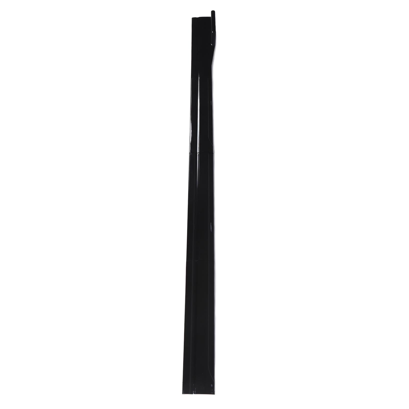 Generic Extensión de Faldón Lateral Trasero Negro Brillante para Mejorar la Estabilidad del Vehículo 78,7 Pulgadas para Automóviles Universales