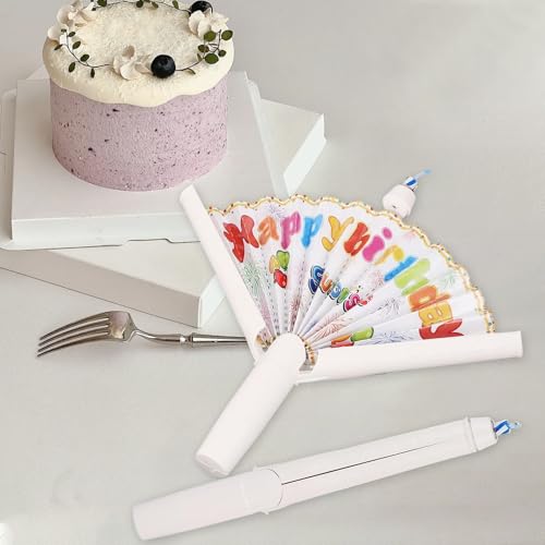 2Pcs Novelty Fan Birthday Candles, Pop-Up Surprise Clown Funny Trick Cake Topper Candle, Creative Happy Birthday Candles for Party Decorations & Supplies - Image 6