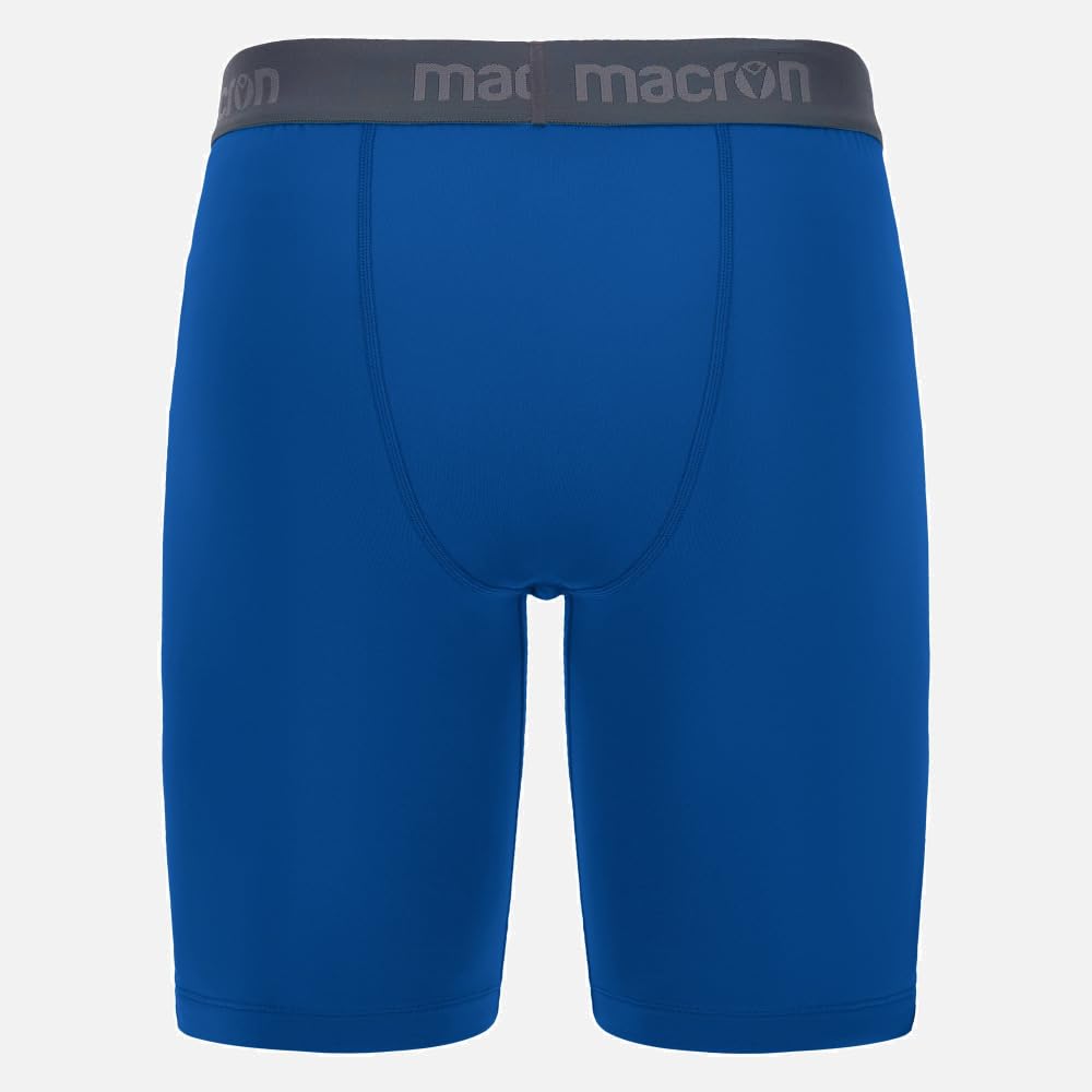 Macron Bermuda Scaldamuscoli Oak Calcio Sport Blue Royal Azzurro