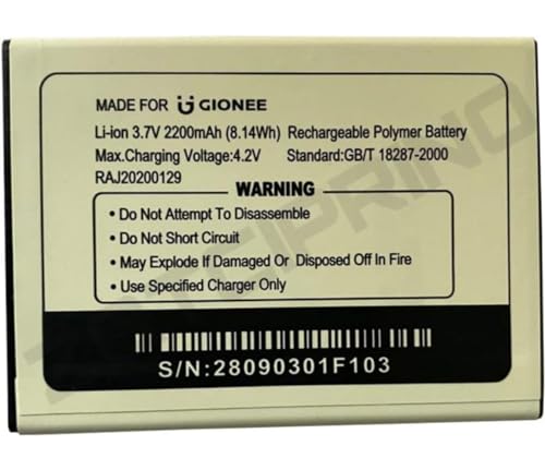 Image of Original BL-G024 Battery for Gionee F103 Battery with 1 Year warrenty****(R35)