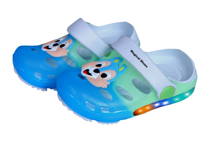 Image of Magical Bazzar Presents Kids LED Clogs and Sandals for 0 Months to 5 Years of Boys and Girls