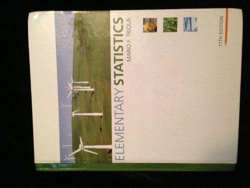 Elementary Statistics B004VESUY4 Book Cover