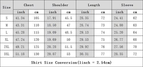Aulemen Men'S Stylish Dress Shirts Pattern Printed Shirts Long Sleeve Button Down Shirts L thumb #1