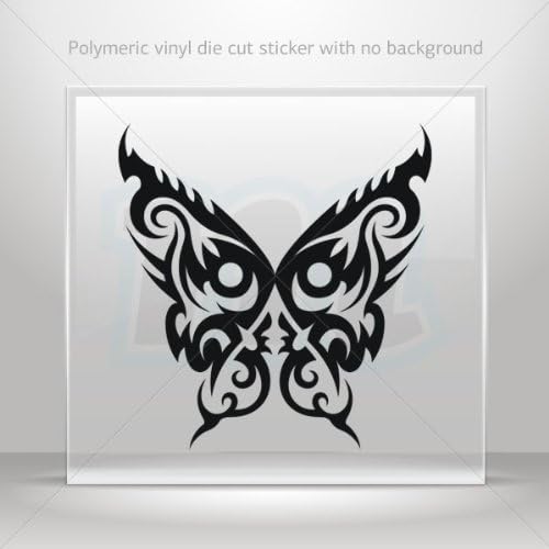 Decal Sticker Butterfly Tribal Decorative Motorbike Bicycle Vehicle ATV Racing Garage 0502 WXRX8