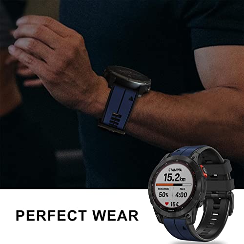 Correa de silicona para reloj Garmin Fenix 8 y otros modelos miniatura 7