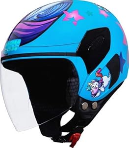 Studds Femm Super 540 D1 Dcor (Blue, XS)